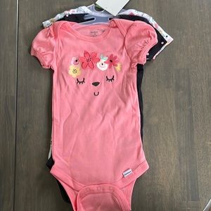 Baby Girl 3-pack Gerber onesies
